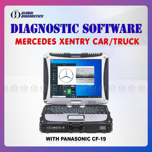 MERCEDES XENTRY FOR CAR DIAGNOSTIC SOFTWARE WITH LAPTOP