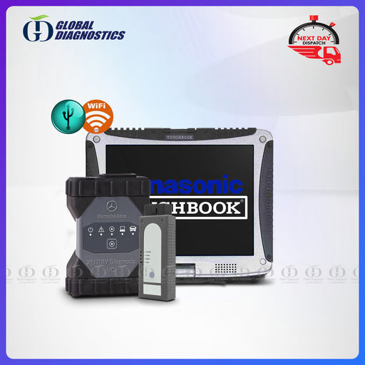 2-IN-1 MERCEDES C6 STAR XENTRY & ODIS VAG DIAGNOSTIC TOOLS FULL SYSTEM