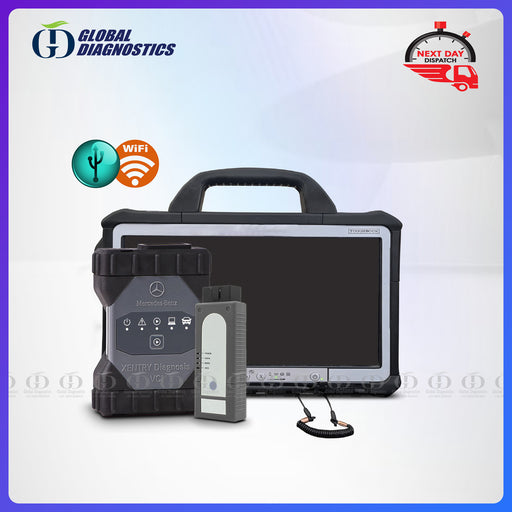 2-IN-1 MERCEDES C6 STAR XENTRY & ODIS VAG DIAGNOSTIC TOOLS FULL SYSTEM