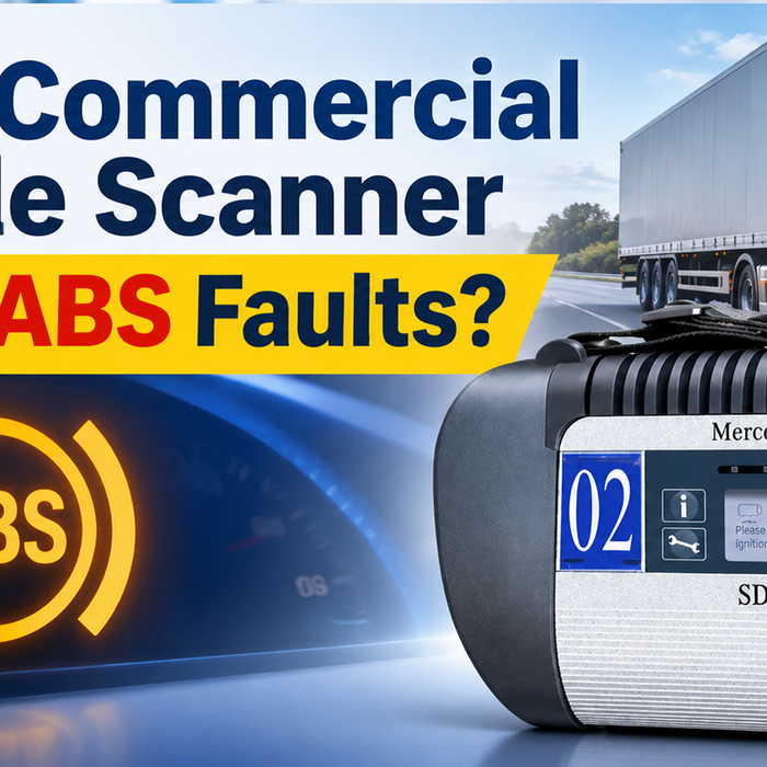 Can a Commercial Vehicle Scanner Check ABS Faults?