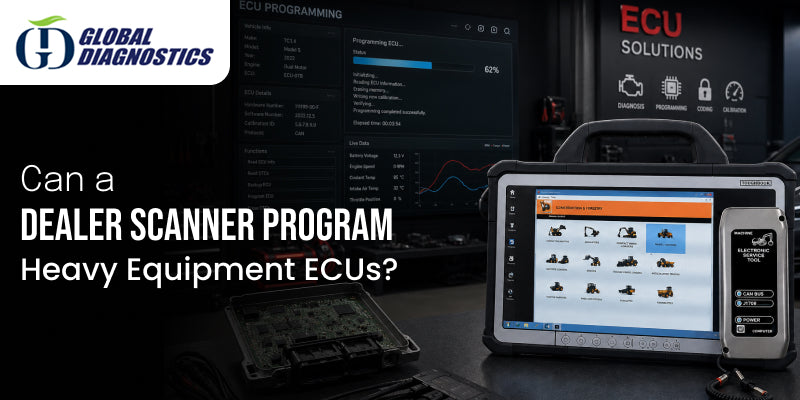 Can a Dealer Scanner Program Heavy Equipment ECUs?