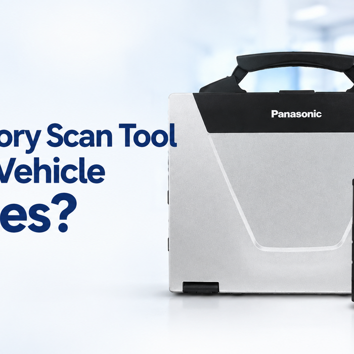 Can a Factory Scan Tool Program Vehicle Modules?