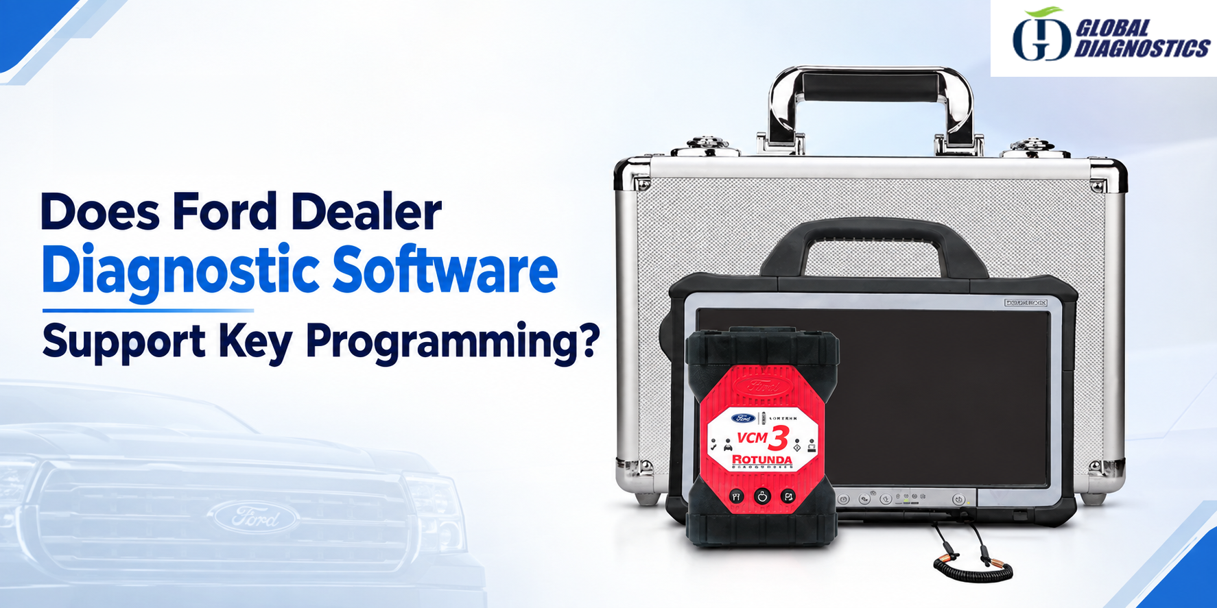 Does Ford Dealer Diagnostic Software Support Key Programming?
