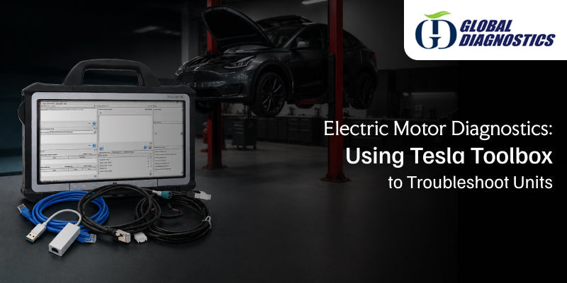 Electric Motor Diagnostics: Using Tesla Toolbox to Troubleshoot Units