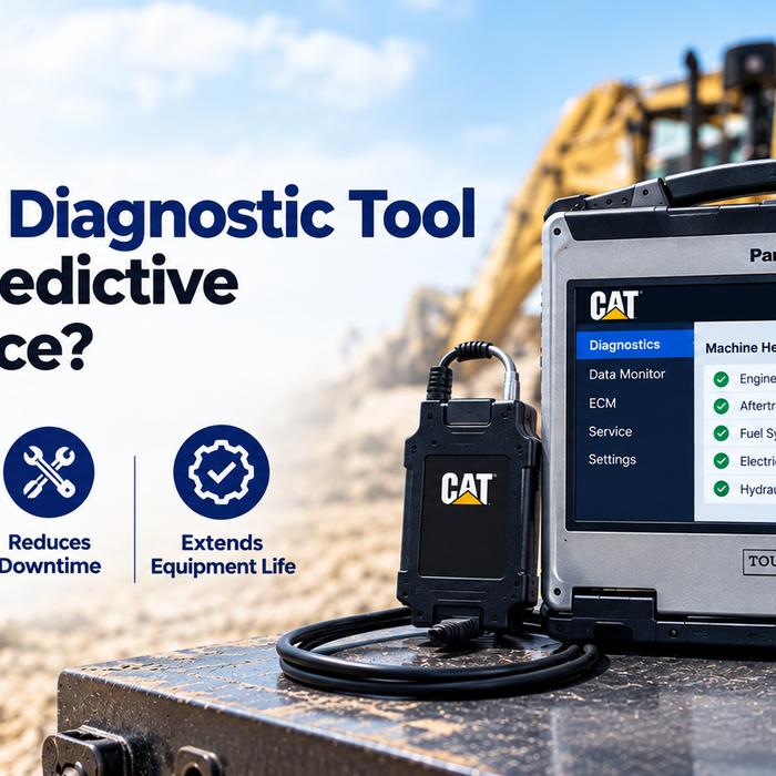 How Does Caterpillar Diagnostic Tool Support Predictive Maintenance?