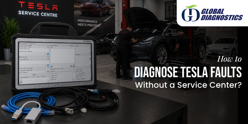 How to Diagnose Tesla Faults Without a Service Center?