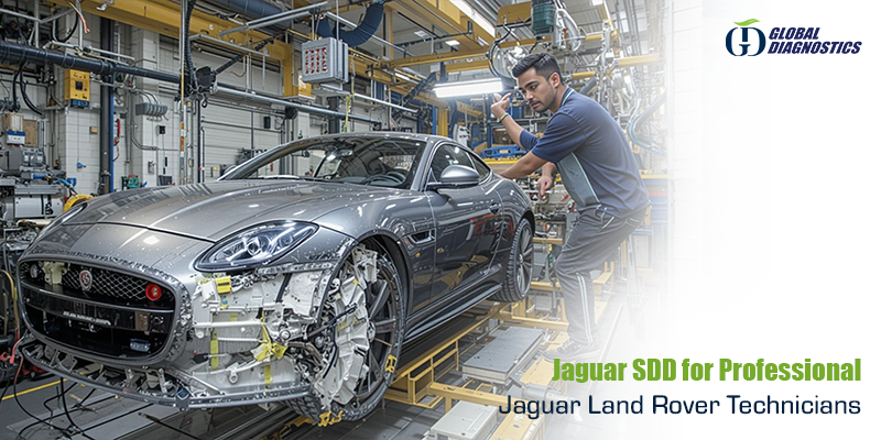 Jaguar SDD for Professional Jaguar Land Rover Technicians