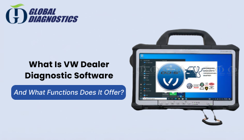 What Is VW Dealer Diagnostic Software And What Functions Does It Offer?