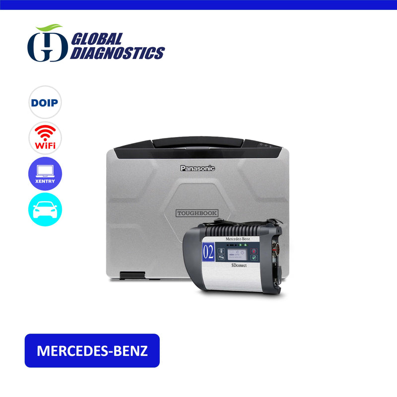 مرسيدس MB Star Xentry C4 Doip نظام كامل 