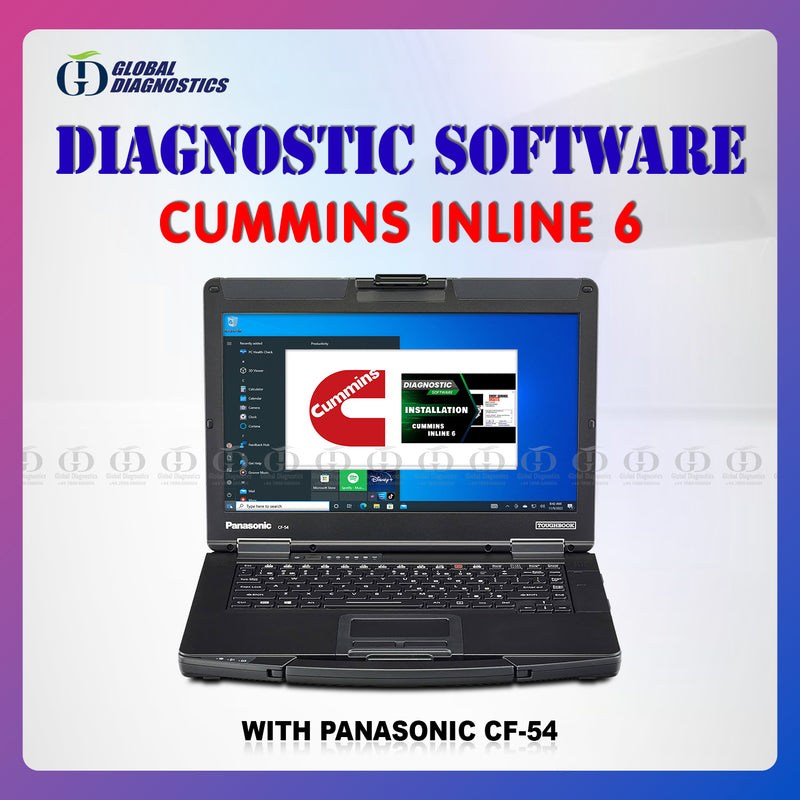 Cummins Insite Dealer Diagnostics After-Treatment Programming  Laptop (Compatible with Inline 6 and Inline 7) 