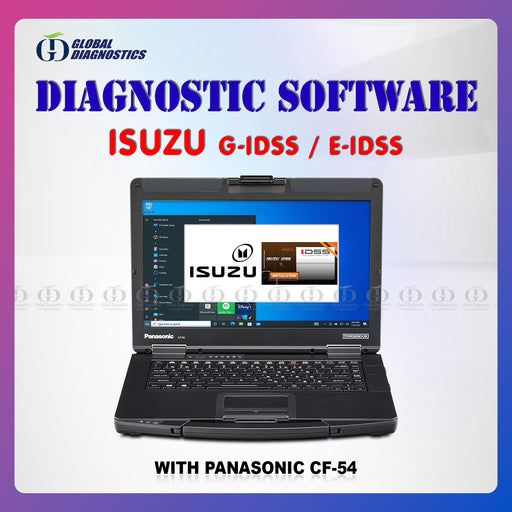 ISUZU E/G IDSS ENGINEERING Diagnostics Software with Laptop 