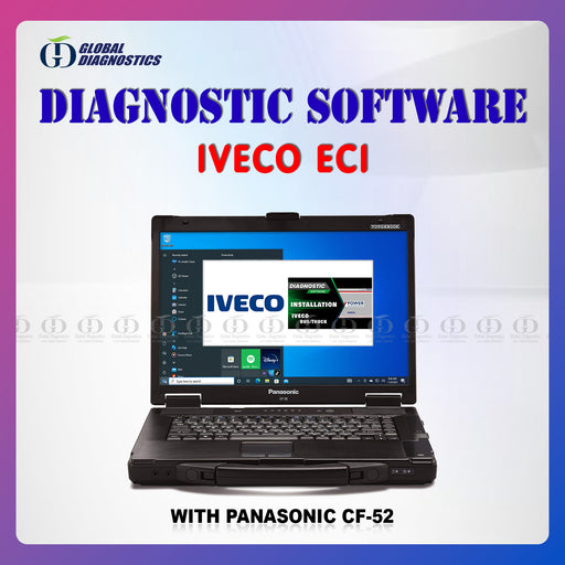 IVECO Easy Dealer Diagnostic & Service Laptop 