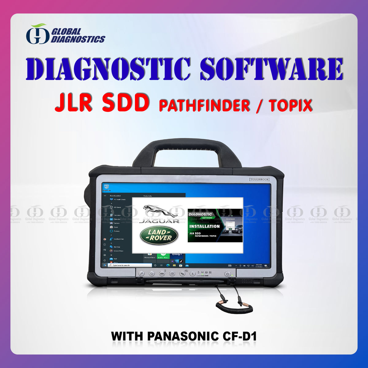 JLR SDD Pathfinder Dealer Diagnostic Laptop for Jaguar Land Rover ...