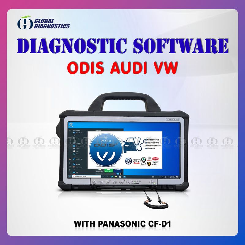 Odis Coding O.DIS Dealer Diagnostics Coding Programming Laptop for VAG Group ...