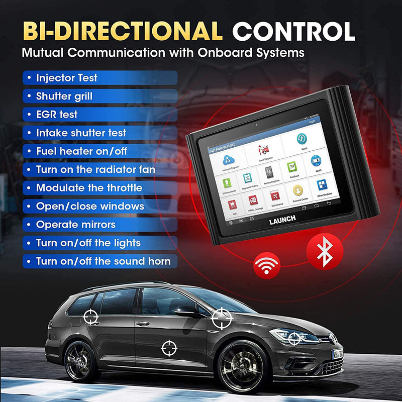 LAUNCH X431 PAD III V PRO Diagnostic Tool Key Coding Calibration & Programming Kit 