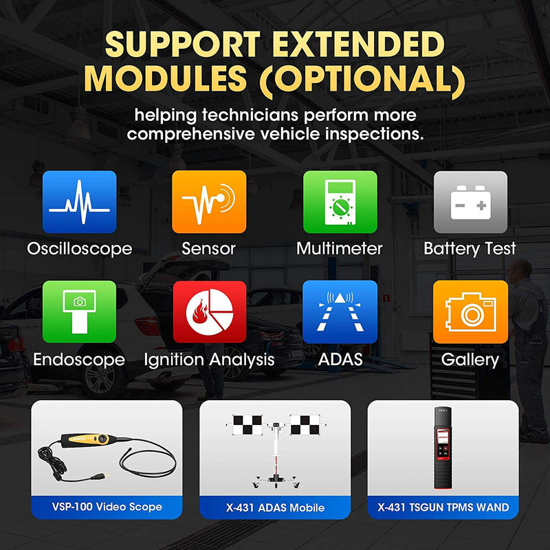 LAUNCH X431 PAD III V PRO Diagnostic Tool Key Coding Calibration & Programming Kit 