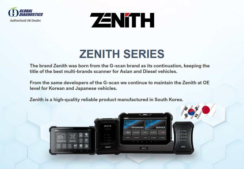 ZENITH Z5 Standard - Advanced Diagnostics Online Programming