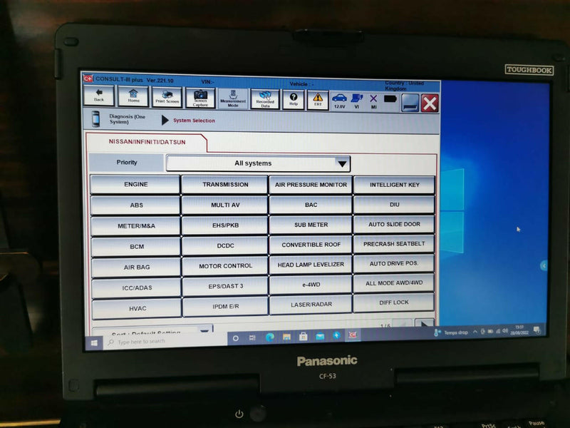 Genuine (BOSCH) NISSAN VI3 Consult 3 & 4 Full Dealer Diagnostics & Programming System for Nissan Infiniti 