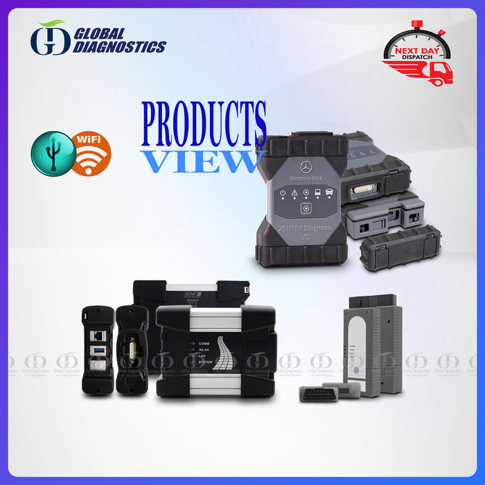 3-IN-1 MERCEDES C6 STAR XENTRY + BMW ICOM + ODIS VAG Diagnostic Tools Full System 