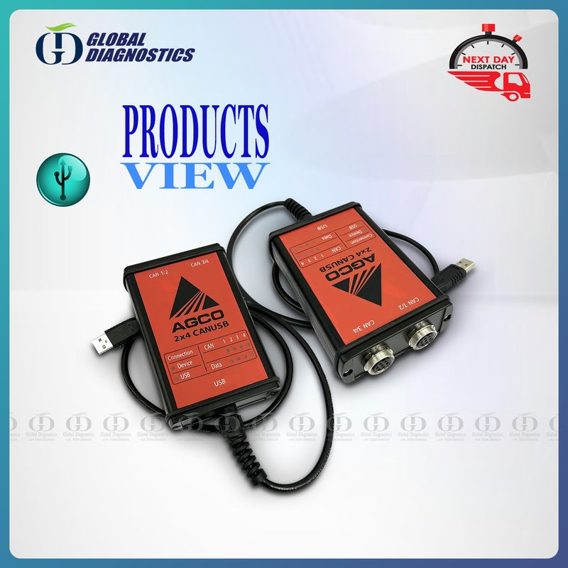 EDT WINTEST Dealer Diagnostics Programming System for AGCO, Valtra, Massey Ferguson (With Flightcase) 