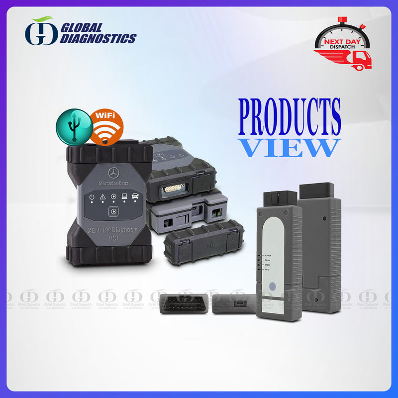 MB Star XENTRY C6 + O.DIS 6154 Dealer-Level Diagnostics System for Mercedes Benz and VAG Group (With Flight Case) 