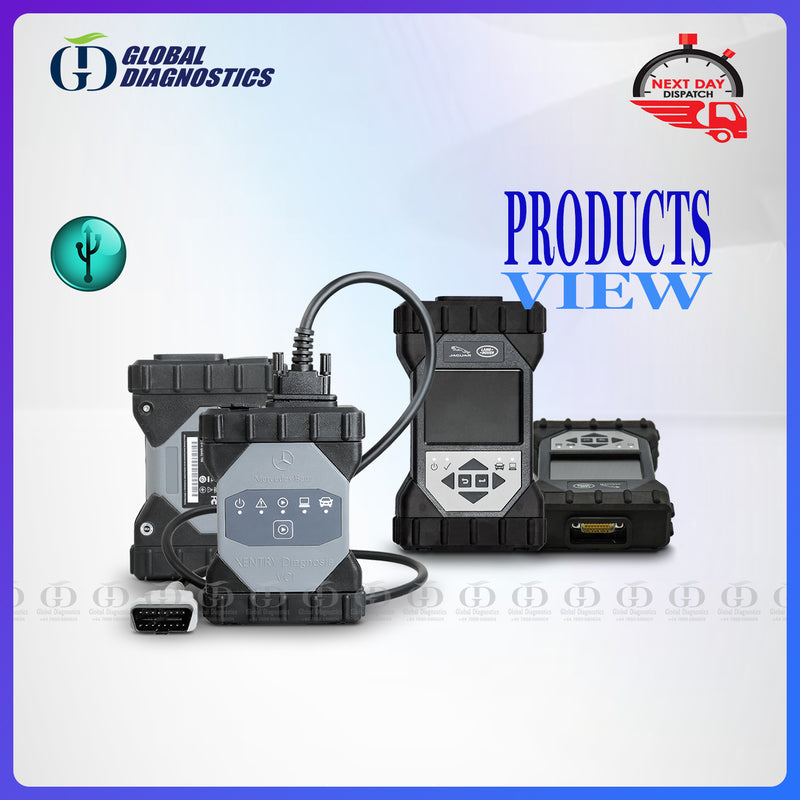 2-in-1 Genuine Mercedes Star Xentry C6 VCI + JLR DOIP VCI Dealer Diagnostics System for Mercedes Benz Jaguar Land Rover (With Flight Case) 