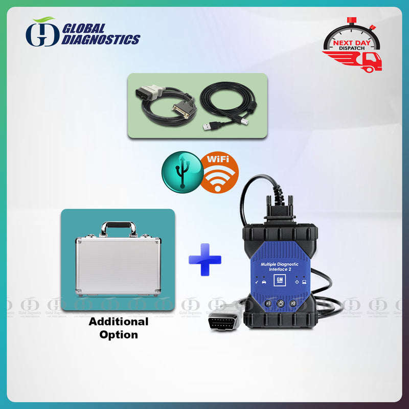 Genuine GM MDI 2 (BOSCH) Full Dealer Diagnostics & Programming System for General Motors (With Flightcase) 
