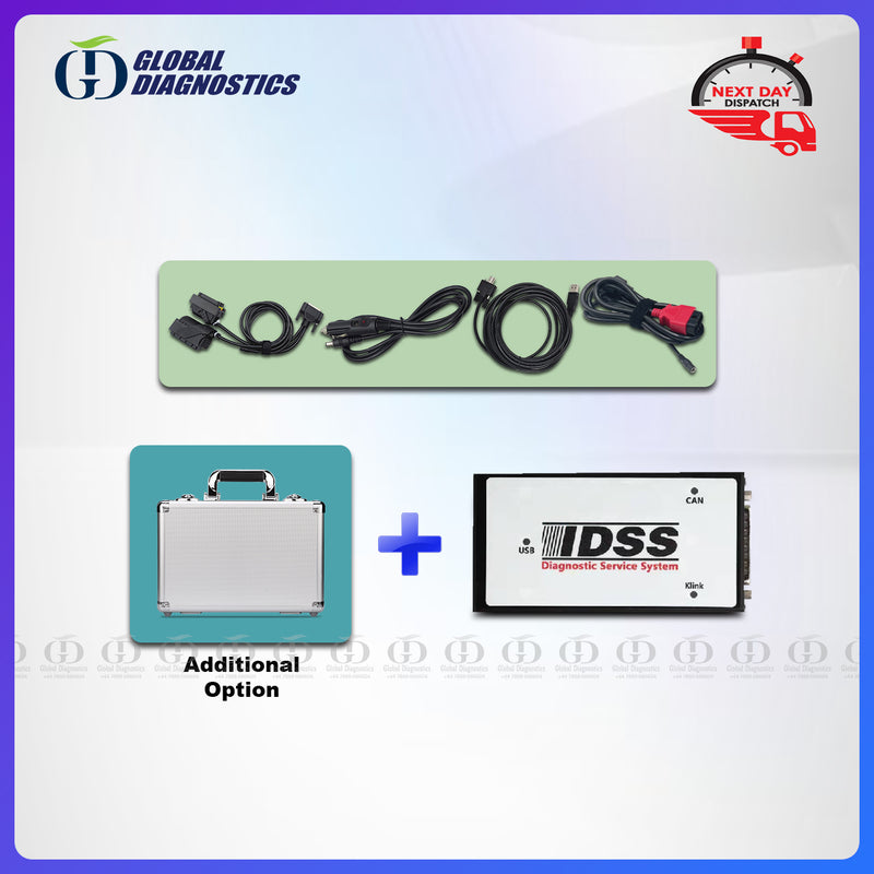 ISUZU E/G IDSS Dealer Diagnostics Engineering System for Commercial Vehicles or Industrial Engines (With Flightcase) 