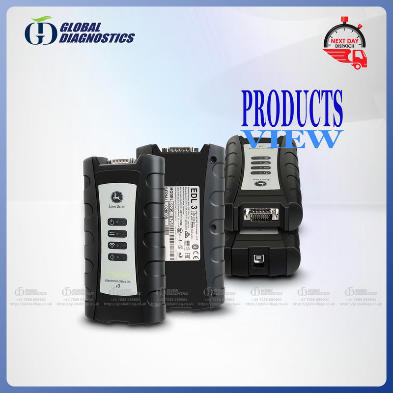 JD EDL-V3 Full Dealer Diagnostics Service & Parts System for John Deere AG & CF 