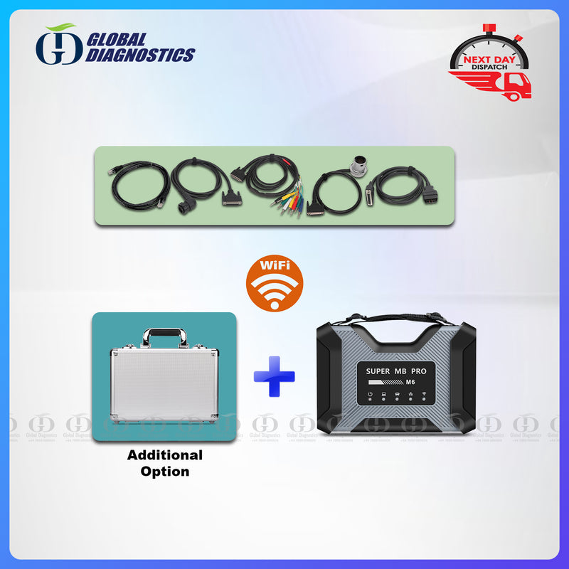 Mercedes Benz MB Xentry M6 PRO for Cars and Vans | Full Diagnostics System with Flightcase 