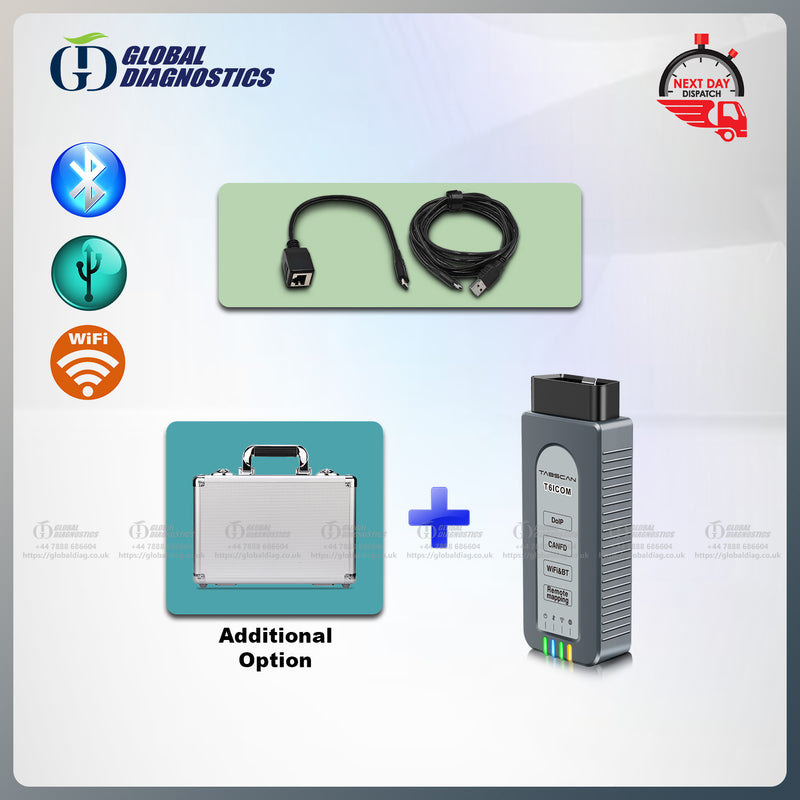 TABSCAN T6-ICOM Full Dealer Diagnostics System for BMW, Mini, and Roll-Royce 