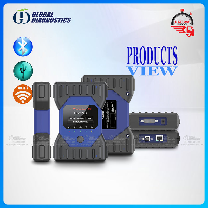 TABSCAN T6-VCM3 Full Dealer Diagnostic and Programming System for FORD 