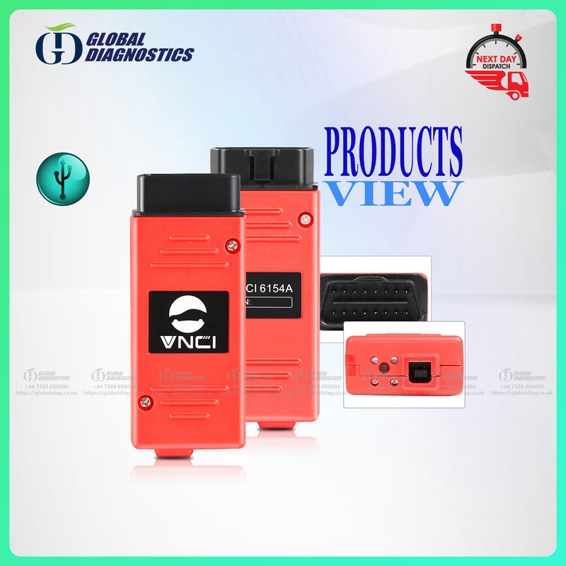 VAS O.DIS Dealer Diagnostics Coding Programming for VAG Group with VNCI 6154| Full System with Flightcase (Support Remote Programming) 