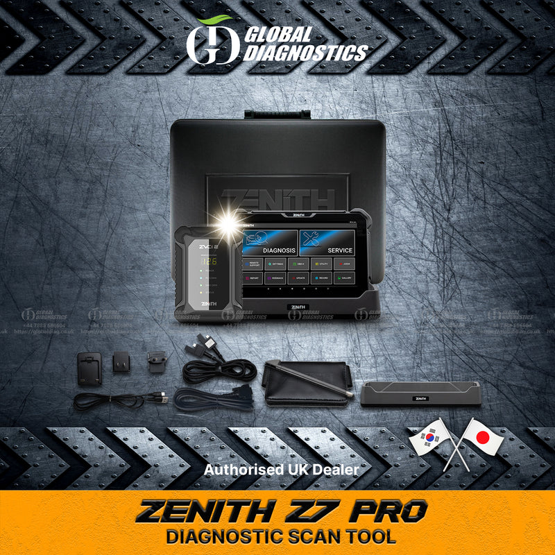 ZENITH Z7 PRO - Advanced Diagnostics Online Programming Coding ADAS Scantool for Light and Medium Duty Vehicles 
