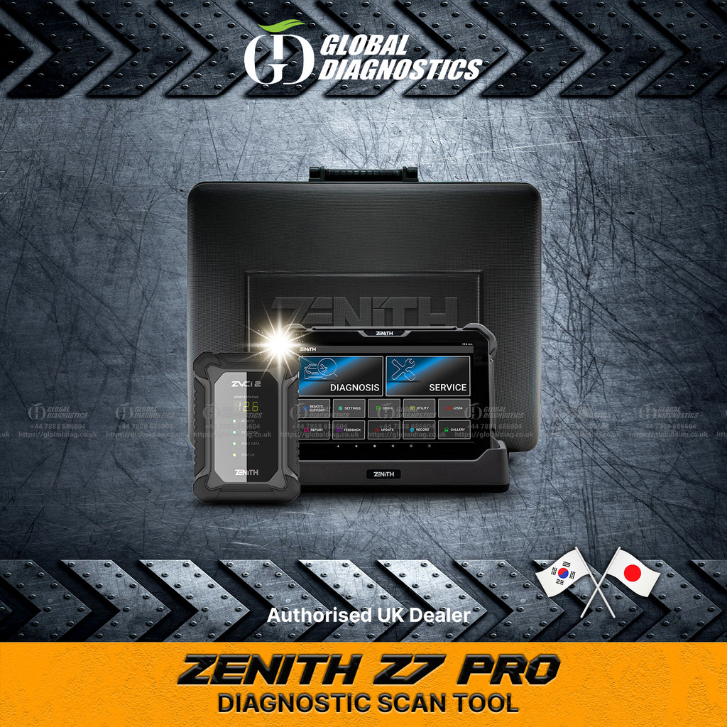 ZENITH Z7 PRO - Advanced Diagnostics Online Programming Coding