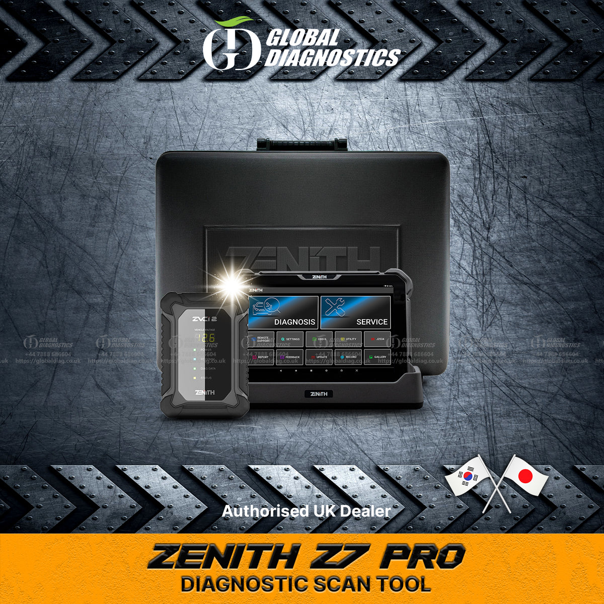 Zenith Tools ZENITH Z7 PRO - Advanced Diagnostics Online Programming Coding ADAS ...