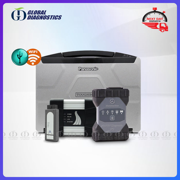 3-IN-1 MERCEDES C6 STAR XENTRY + BMW ICOM + ODIS VAG Diagnostic Tools Full System 