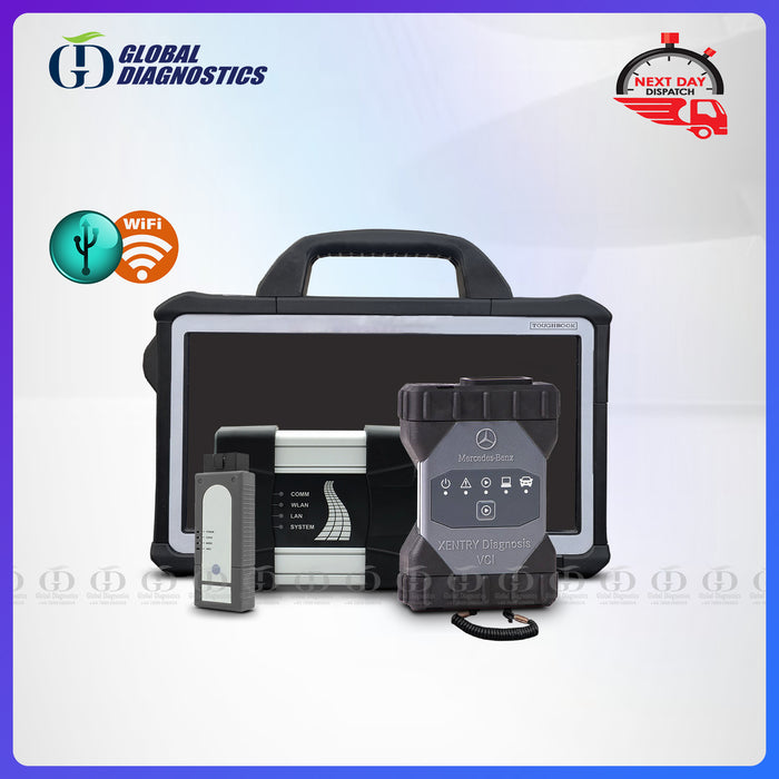 3-IN-1 MERCEDES C6 STAR XENTRY + BMW ICOM + ODIS VAG Diagnostic Tools Full System 