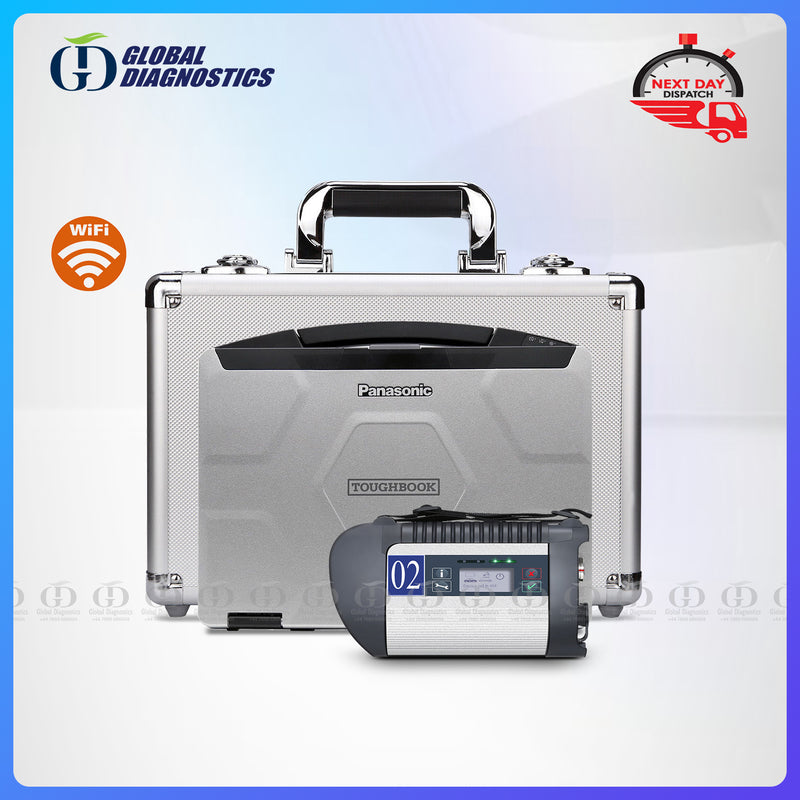 Mercedes Benz MB Star Xentry C4 DOIP for Cars and Vans | Full Diagnostics System with Flightcase 