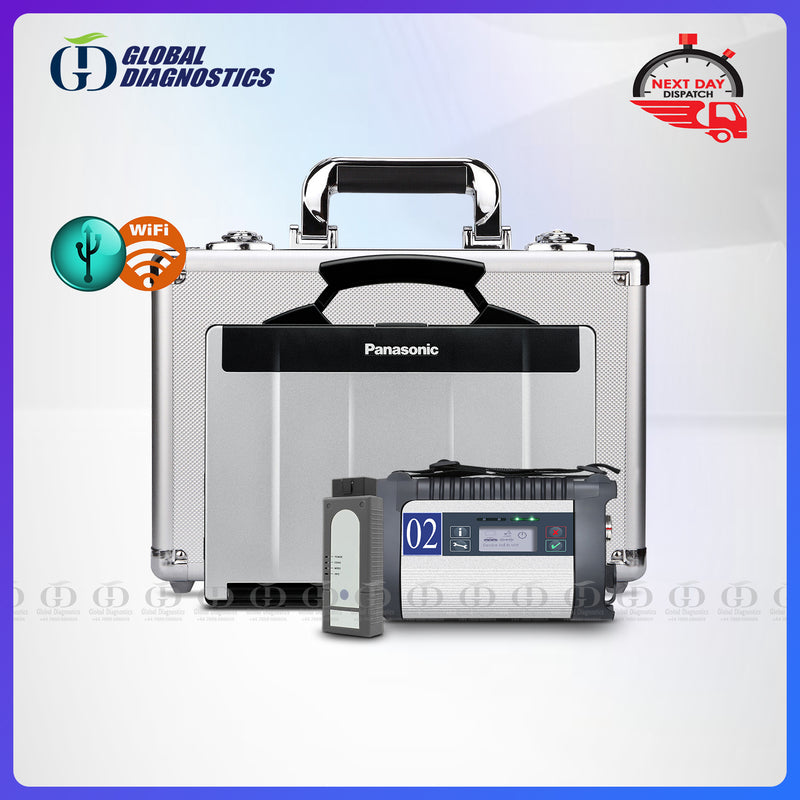 MB Star XENTRY C4 DOIP + O.DIS 6154 Dealer-Level Diagnostics System for Mercedes Benz and VAG Group (With Flight Case) 