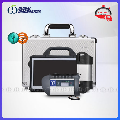 2-IN-1 MERCEDES C4 DOIP & RENAULT CAN CLIP FULL SYSTEM WITH FLIGHT CASE 