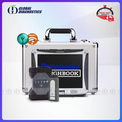 2-IN-1 MERCEDES C6 STAR XENTRY & ODIS VAG Diagnostic Tools Full System with Flight Case 