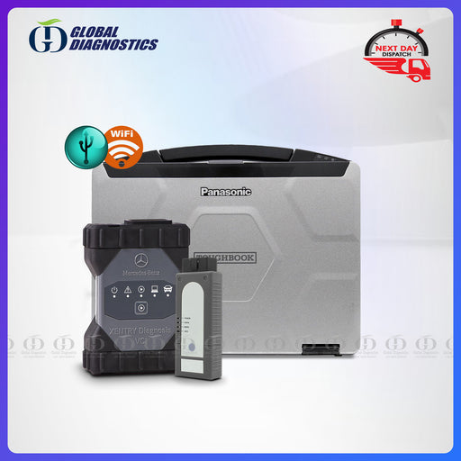 MB Star XENTRY C6 + O.DIS 6154 Dealer-Level Diagnostics System for Mercedes Benz and VAG Group 