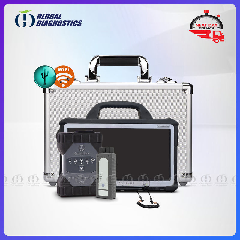 MB Star XENTRY C6 + O.DIS 6154 Dealer-Level Diagnostics System for Mercedes Benz and VAG Group (With Flight Case) 