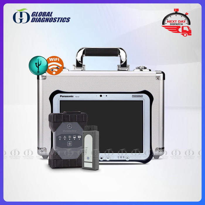 2-IN-1 MERCEDES C6 STAR XENTRY & ODIS VAG Diagnostic Tools Full System with Flight Case 