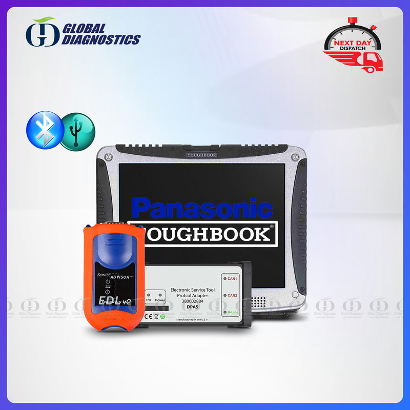 2-IN-1 CNH DPA5 + JD EDL-V2 Full Dealer Diagnostic Service Programming System for Case New Holland John Deere 