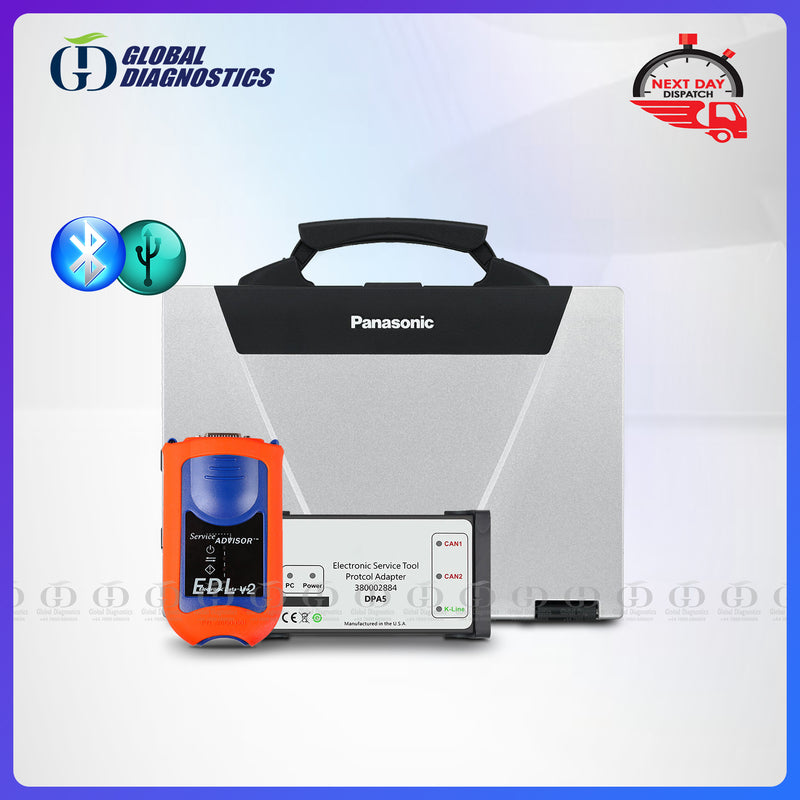 2-IN-1 CNH DPA5 + JD EDL-V2 Full Dealer Diagnostic Service Programming System for Case New Holland John Deere 