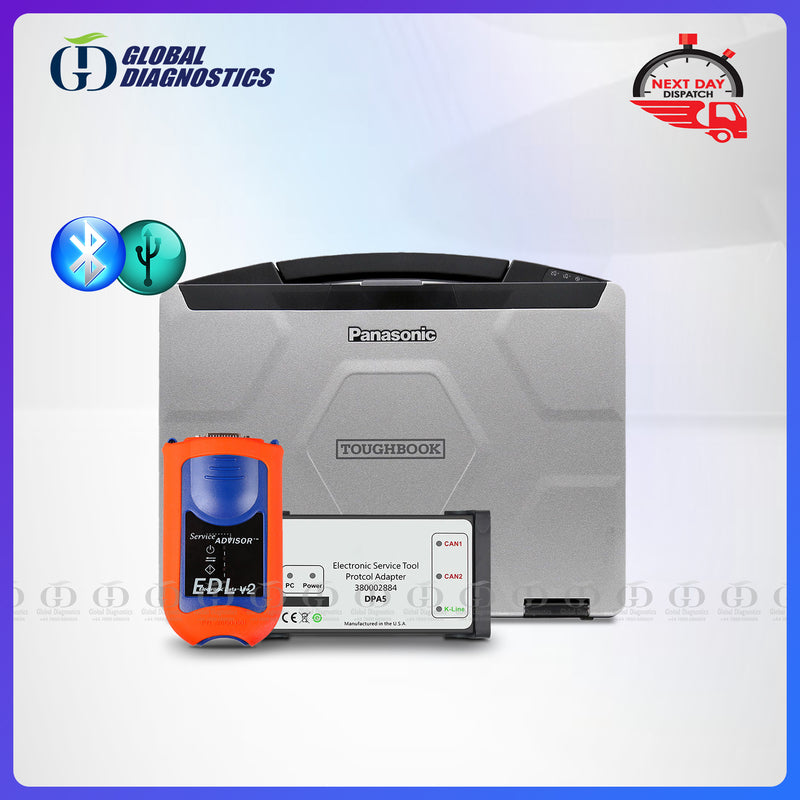 2-IN-1 CNH DPA5 + JD EDL-V2 Full Dealer Diagnostic Service Programming System for Case New Holland John Deere 