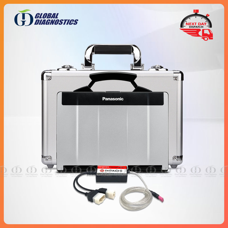 Hitachi Excavator Loader Dump Truck MaintenancePRO (MpDR) Diagnostic System with Flight Case 