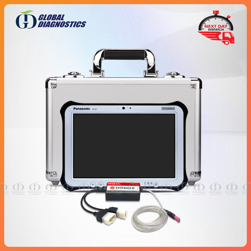 Hitachi Excavator Loader Dump Truck MaintenancePRO (MpDR) Diagnostic System with Flight Case 
